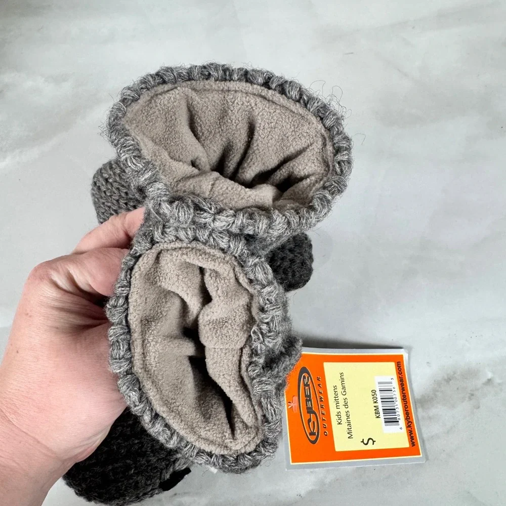 Kyber Outerwear‎ Kid's Koala Bear Mittens Wool Fleece Lined Funky Zoo Collection